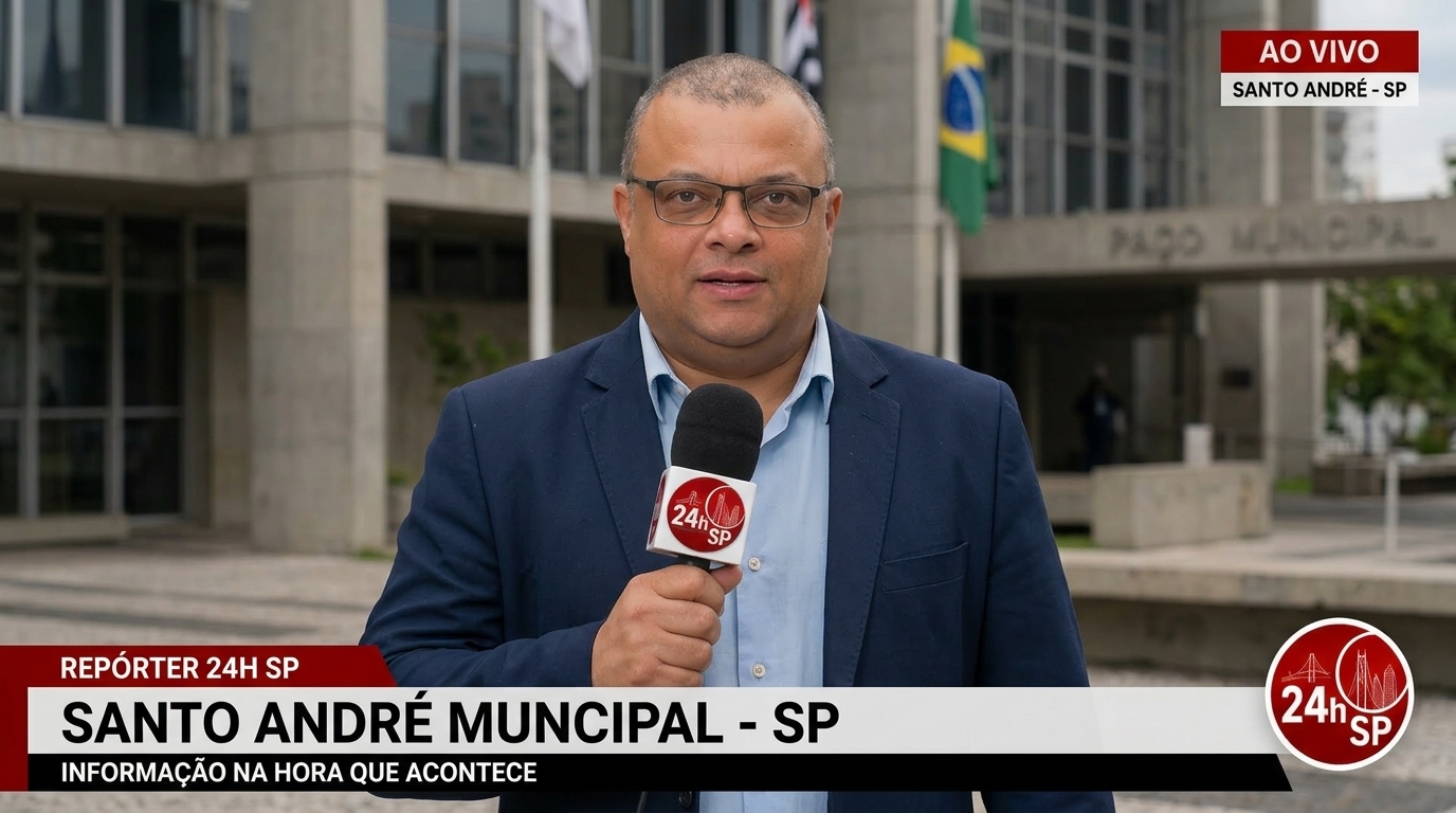 Estação de trem em Santo André SP com passageiros aguardando atrasos